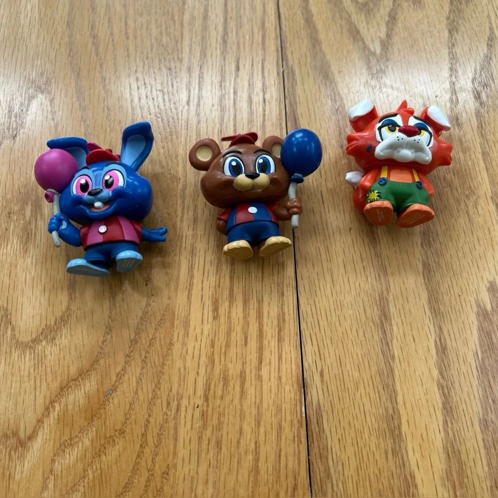 Five Nights at Freddy’s Funko Figures Lot of 3 Balloon Bonnie & Circus Foxy FNAF